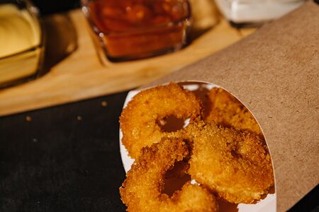 Креветки темпура