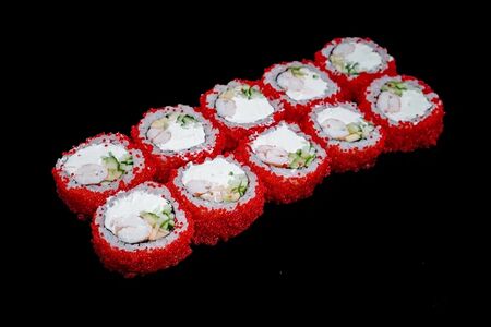 Ролл Калифорния с креветкой