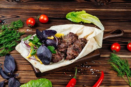 Шашлык из говяжьей вырезки