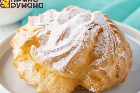 Заварное с белковым кремом