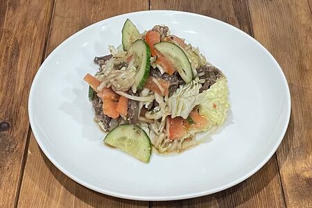 Салат с говядиной