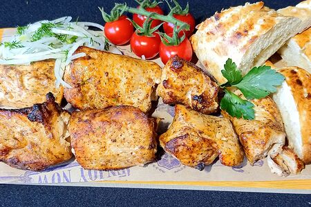 Шашлык из куриной грудки