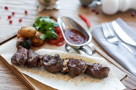 Шашлык из говядины