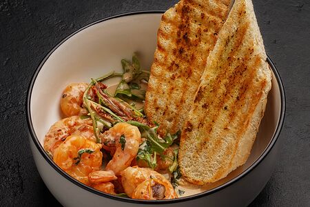 Креветки Пармезано