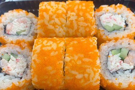 Ролл Калифорния с креветкой