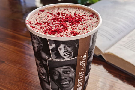 Малиново-мятный мокко