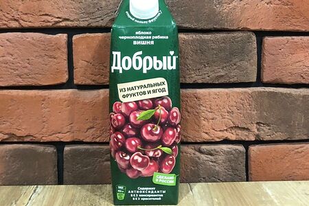 Сок Добрый Яблоко-вишня