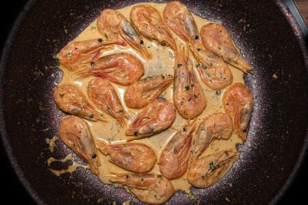 Креветки в соусе том ям