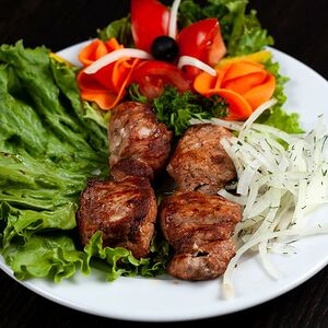 Шашлык из cвинoй шейки