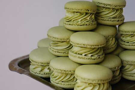 Макарон - Зеленый чай Матча