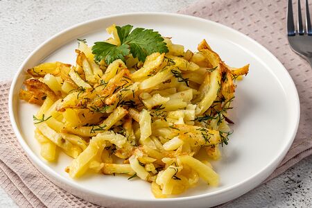 Картофель жареный
