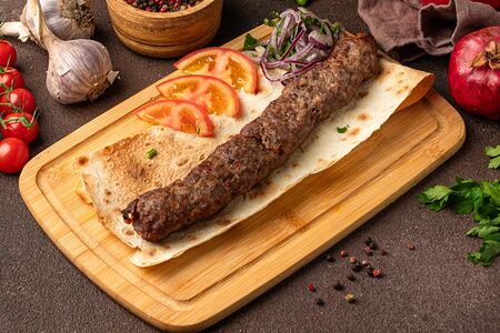 Люля-кебаб из свинины и говядины