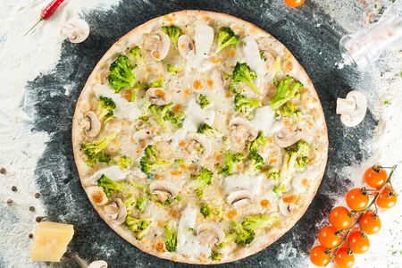 Цыпленок и брокколи