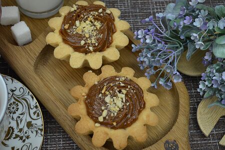 Корзинка со сгущенкой