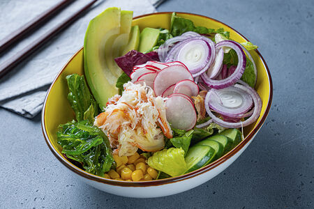 Поке боул кани