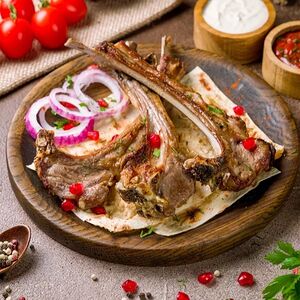 Шашлык из корейки бараньей