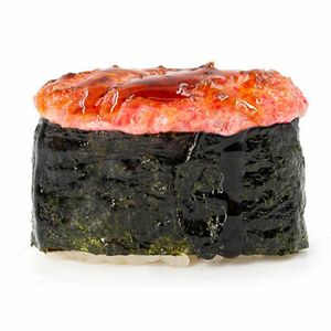 Запечённый гункан с тунцом