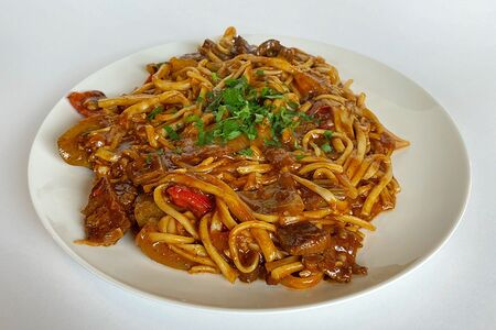 Лагман жареный (малая порция)