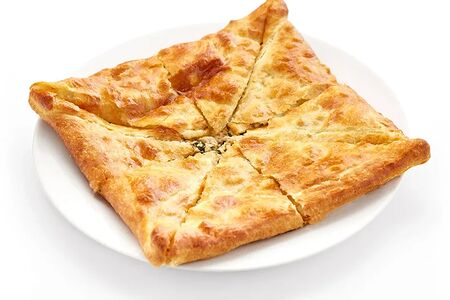 Пирог с курицей и грибами