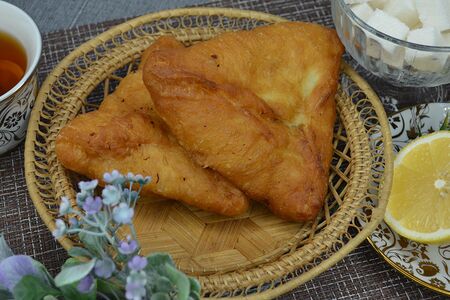 Беляш жареный