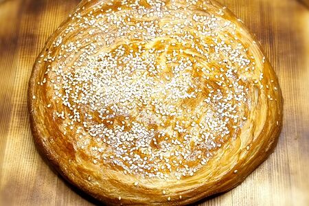 Слоёная лепёшка Фатир