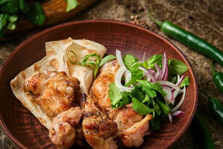 Шашлык из цыпленка