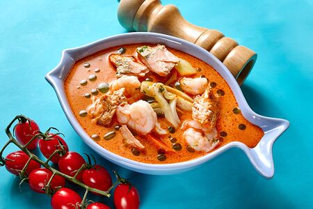 Норвежский с морепродуктами сливочный