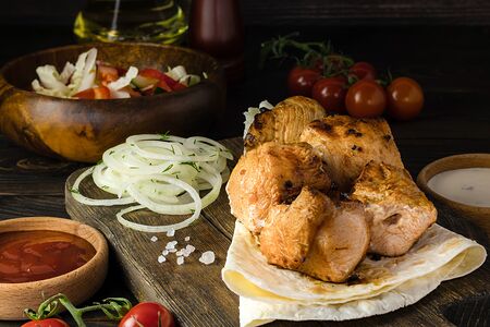 Шашлык из курицы