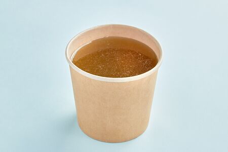 Бульон в стакане