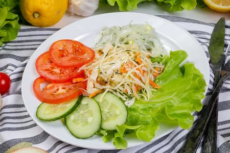 Овощная тарелка