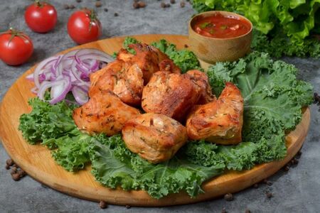 Шашлык из филе индейки