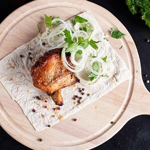 Шашлык из куриных бедрышек