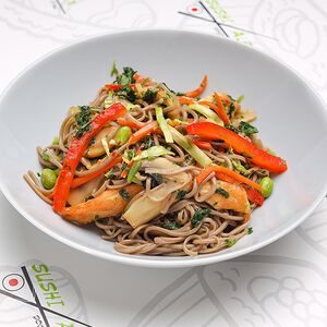 Соба с чили соусом