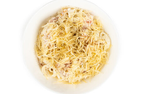 Карбонара с удоном