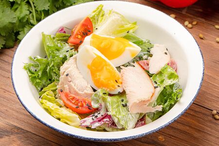 Салат с индейкой