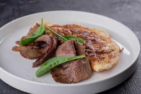 Омлет из двух яиц