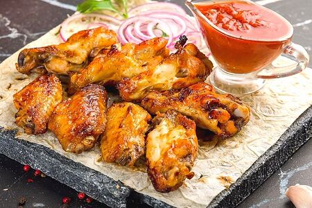 Шашлык из куриных крыльев