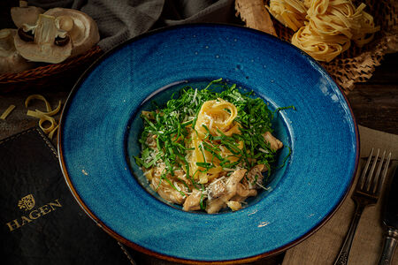 Тальятелле с курицей