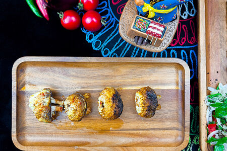 Шашлык из грибы