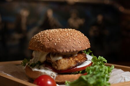 Бургер Кура на курорте