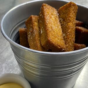 Ржаные гренки