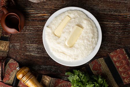 Мамалыга с сыром