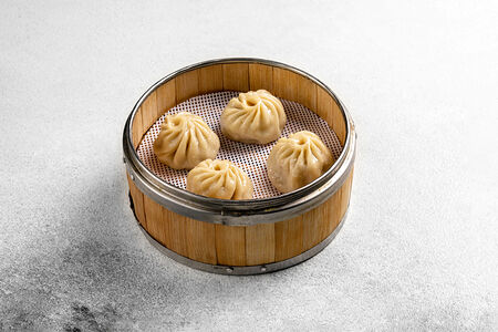 Сяолонбао со свининой и говядиной