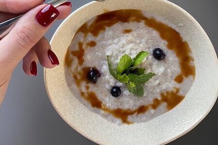 Рисовая каша на маковом молоке