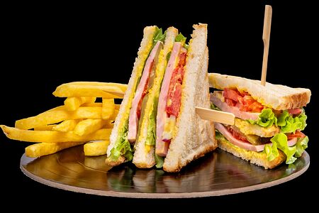 Сэндвич с ветчиной