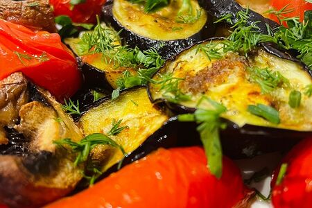 Овощи на мангале