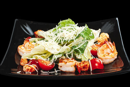 Цезарь с креветками