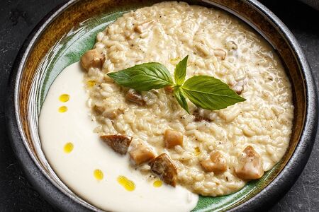 Ризотто с белыми грибами