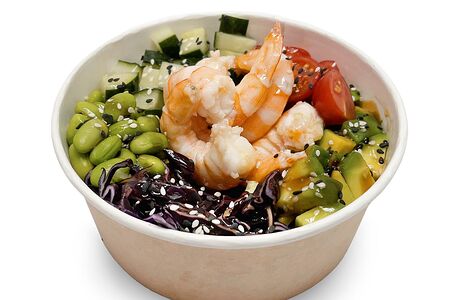 Поке-боул с креветкой