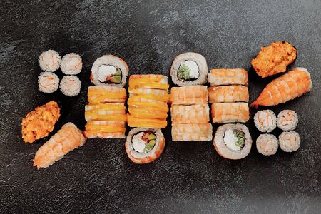 Большой сет с креветкой